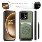 OnePlus Series - Diagonal Texture Magnetic Snap-On Case