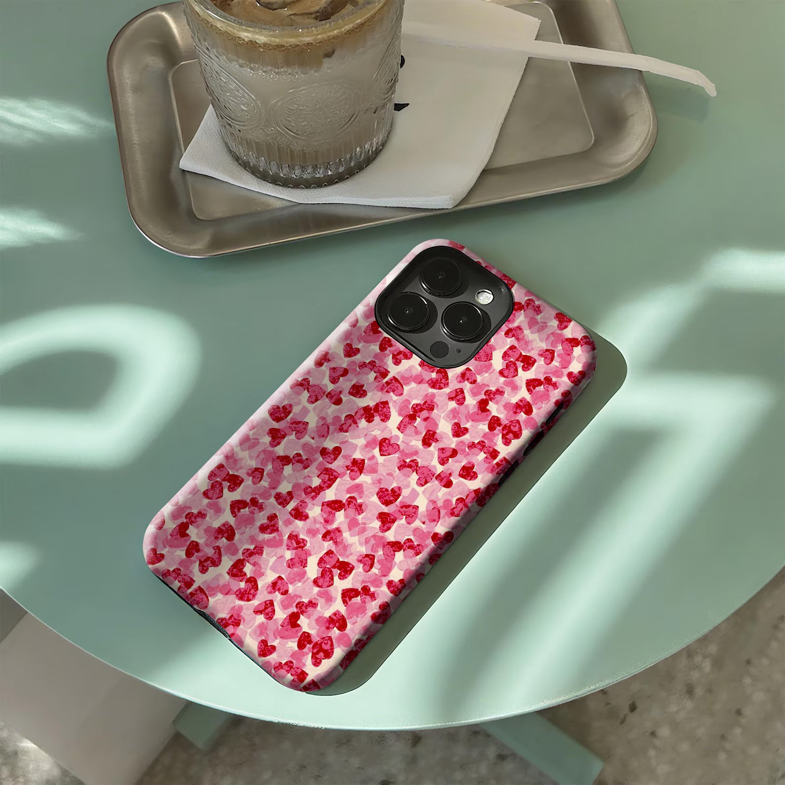 Little Heart Pattern Case