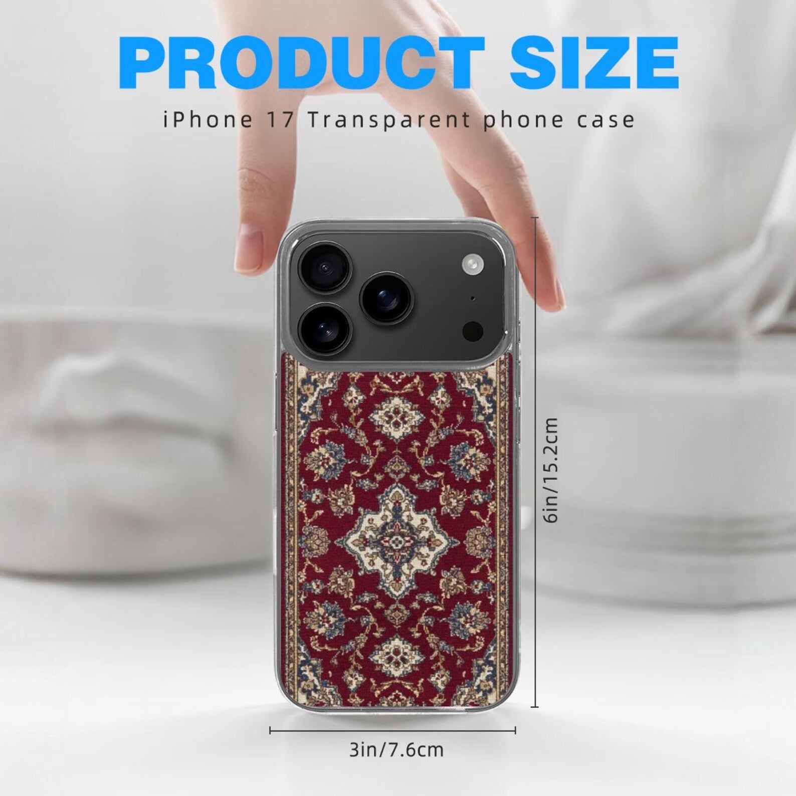 Vintage Persian Rug Case