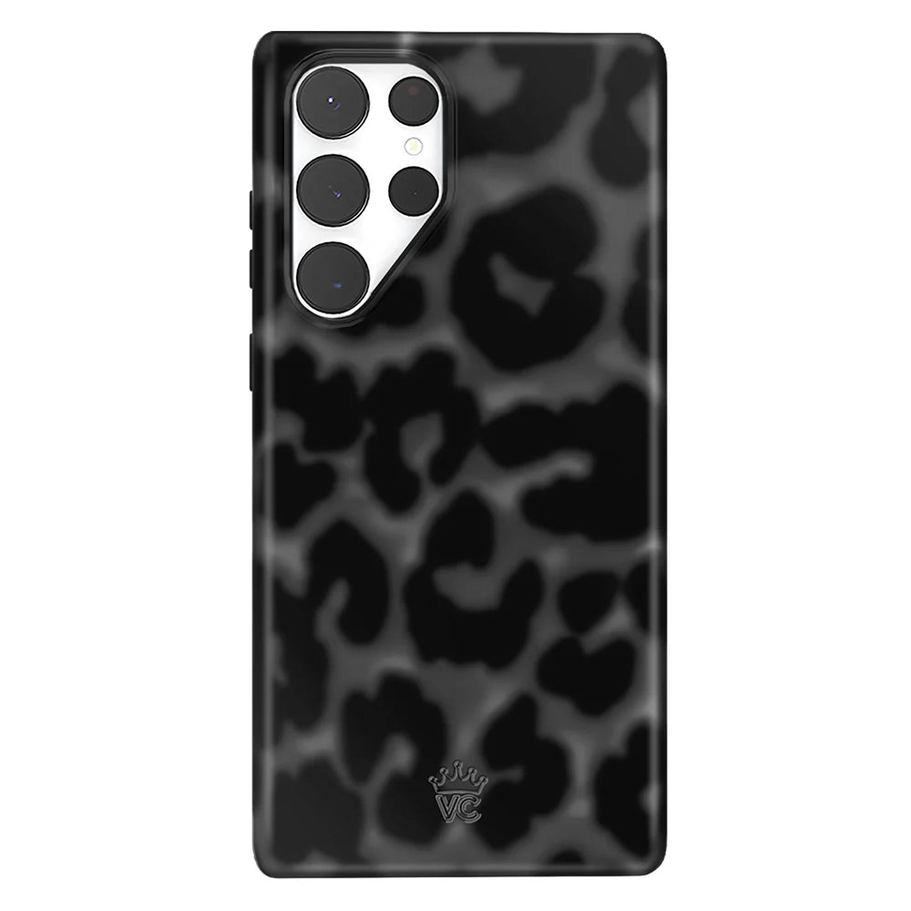 It Girl Black Leopard Case