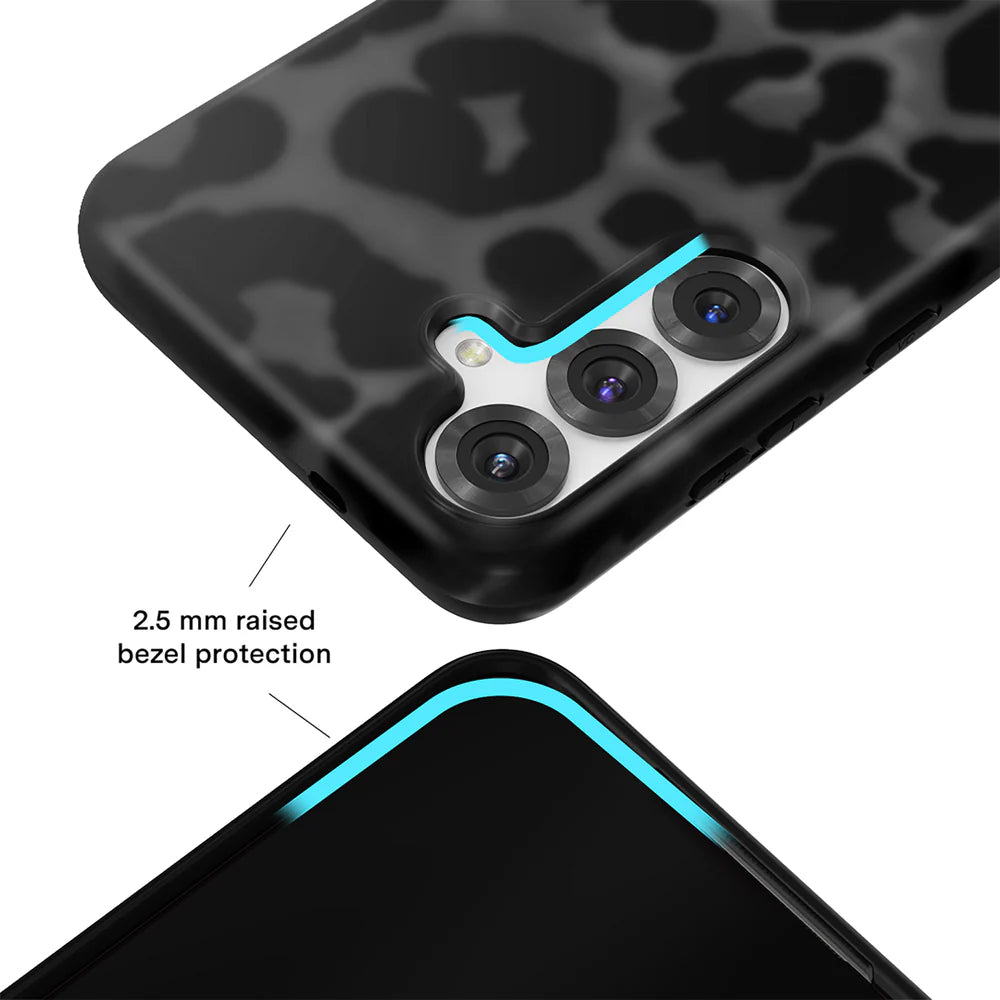 It Girl Black Leopard Case